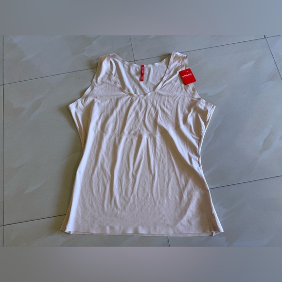 SPANX Thinstincts 2.0 Tank Champagne Beige Shapewear Size 1X - Picture 12 of 15